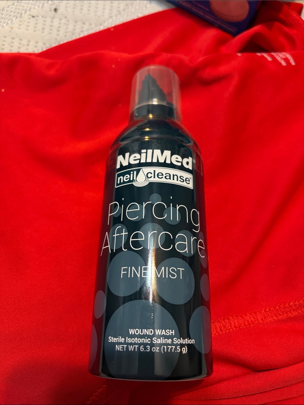 Piercing Aftercare Fine Mist Wound Wash never opened